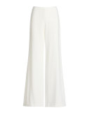 Simmone Admiral Crepe Wide-Leg Pants