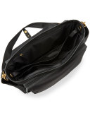 Scout Messenger Diaper Bag, Black