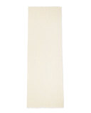 Duo Soffio Cashmere-Blend Evening Stole, Silver Cloud