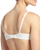 Roselia 3-Part Lace Underwire Bra, Milk