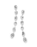 925 Senso Linear Pebble Drop Earrings