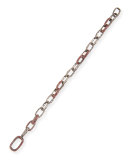 Warrior Red Fire Sapphire Link Bracelet