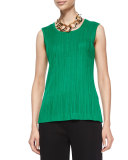 Textured Knit Tank, Petite