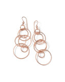 Jet Set 18k Rose Gold Earrings