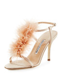 Elia Feather T-Strap 105mm Sandal