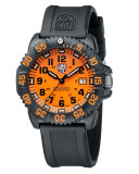 44mm Navy SEAL 3050 Series Colormark Watch, Orange
