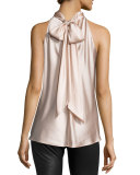 Paige Halter-Neck Top, Blush