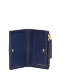 Peace & Love Mini Wallet, Blue