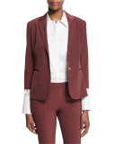 Nopman Twill Two-Button Jacket, New Brick