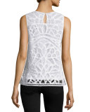 Bindi Crocheted Sleeveless Top