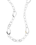 Wavy-Link Chain Necklace, 40"L