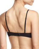 Charisma Soft Triangle Bra, Black