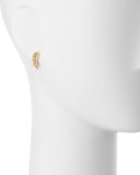 Hollis Marquise White Sapphire Cuff Earrings