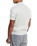 Athletic Short-Sleeve Sweatshirt