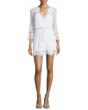 Gertrude Netted/Lace Dress Coverup