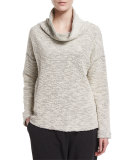 Funnel-Neck Soft-Spun Top