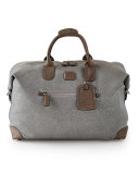 Life Frosted Silver 18" Cargo Duffel