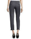 Twill Boyfriend Trousers