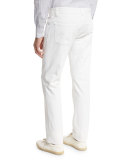 Tasche 5-Pocket Slim-Fit Denim Jeans, White