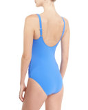 Tutti Frutti Surplice One-Piece Swimsuit