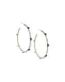 New World Crivelli Diamond Hoop Earrings