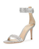Caribe Fringe Ankle-Wrap 85mm Sandal