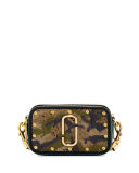 Snapshot Sequined-Camouflage Camera Bag