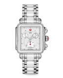 Deco Stainless Steel & Ceramic Watch Bracelet