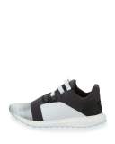 Kozoko Colorblock Low-Top Sneaker, Black/Silver