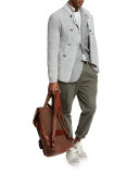 Gabardine Cargo Pants