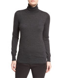 Mathias Corduroy Cropped Pants, Caviar Black