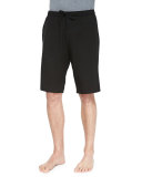 Basel Jersey Lounge Shorts, Black 