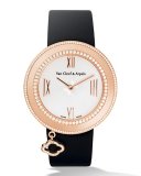 Pink Gold Charms Watch with Diamonds, 38mm