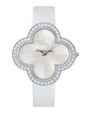 Alhambra Talisman White Gold Watch, 40mm