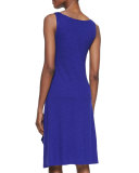 Organic Cotton/Hemp Twist Sleeveless Dress, Plus Size 