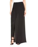 The Shia Skirted Pants, Black