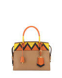 Esplanade Medium Greca City Satchel Bag