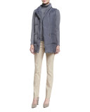 Slim-Leg Jeans, Khaki 