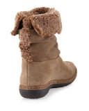 Coinage Roll-Down Ankle Boot, Neutral