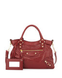 Giant 12 Town Bag, Dark Red
