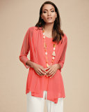 Sleeveless Long Tank