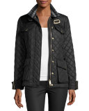 Haddingfield Quilted Jacket, Black