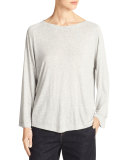 Full-Sleeve Slub Tee