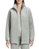 Quilted Velour Jacket