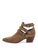 Rock Triple-Strap 40mm Bootie, New Sigaro