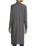 Washable Wool Kimono Duster Cardigan, Petite