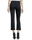 The Kick Mid-Rise Stretch-Denim Jeans, Tar