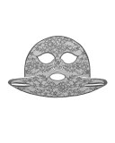 Le Soin Noir Lace Face Mask, 4 X 18 mL