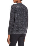 Luxury Madras Cardigan, Night