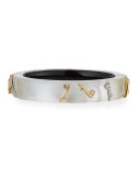 Thorn-Stud Lucite Bangle Bracelet